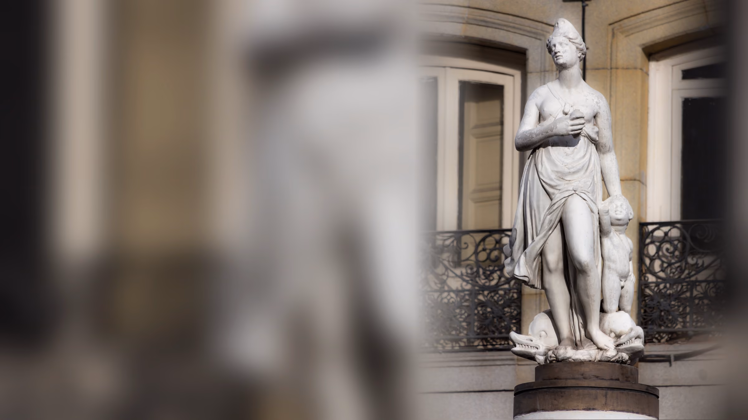La estatua de la Mariblanca en la Puerta del Sol de Madrid